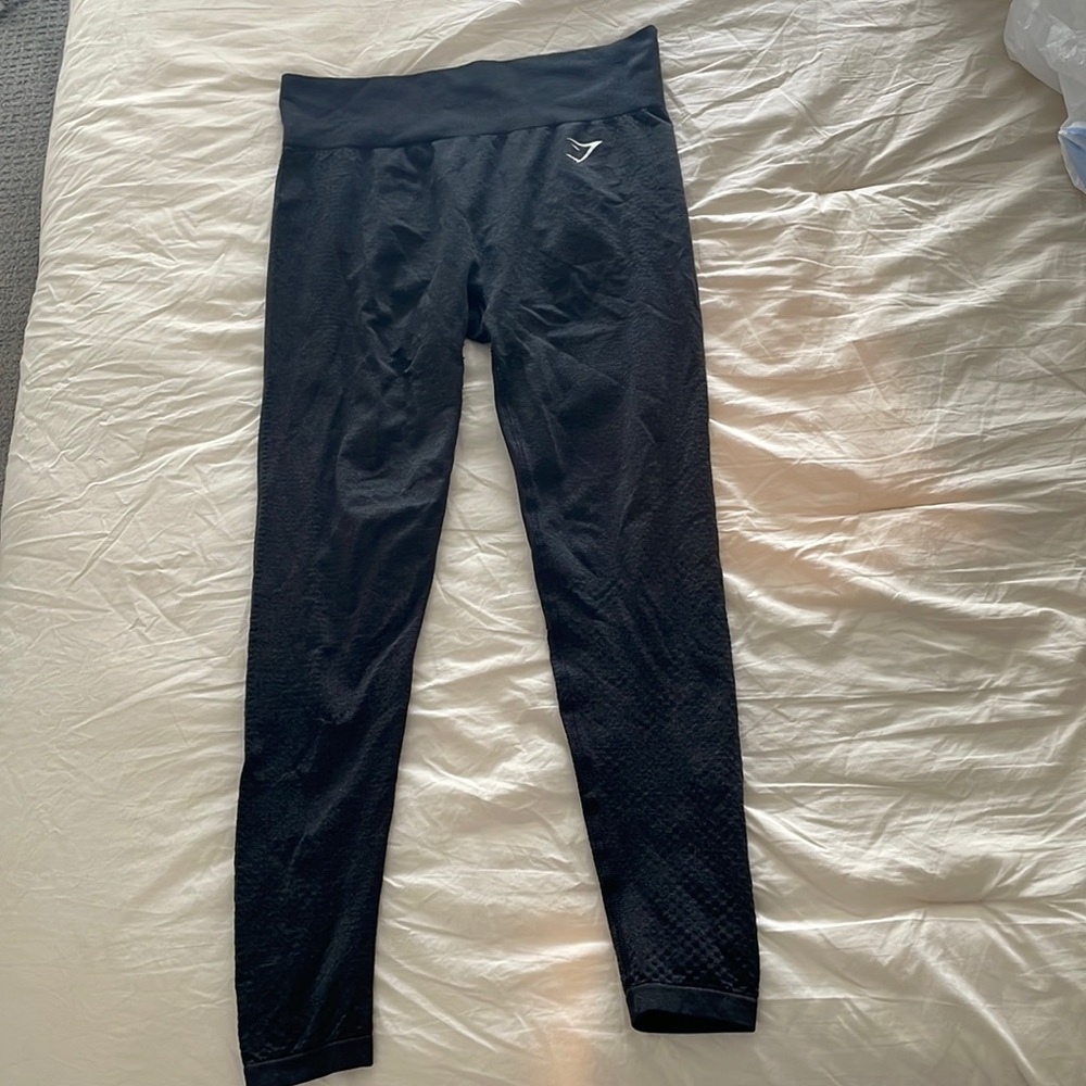 Black Gymshark Vital Seamless 2.0 Leggings